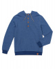 Толстовка мужская свитшот Iriedaily Brickster Hoody (Blue Melange, M)