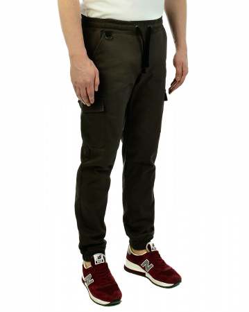 Джоггеры мужские на флисе Cool Penguin JMTL 1713W (Dark Gray 3XL)