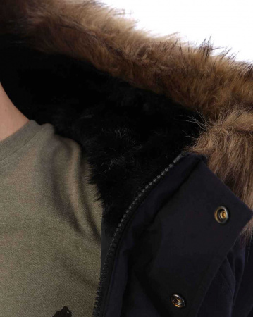 Куртка Carhartt WIP Trapper Jacket (M темно-синий)