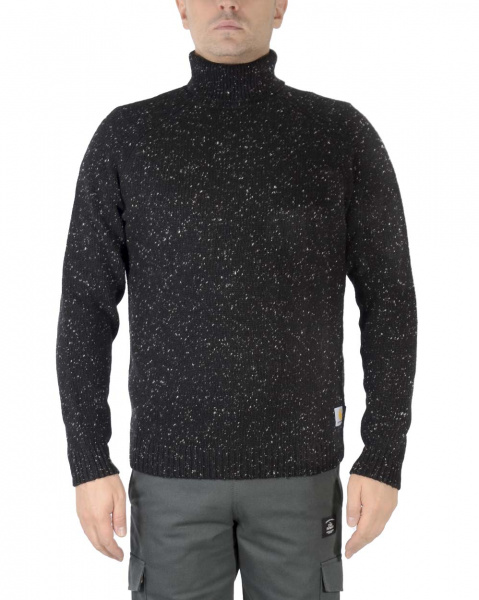 Свитер мужской Carhartt WIP Anglistic Turtlieneck (L черный)