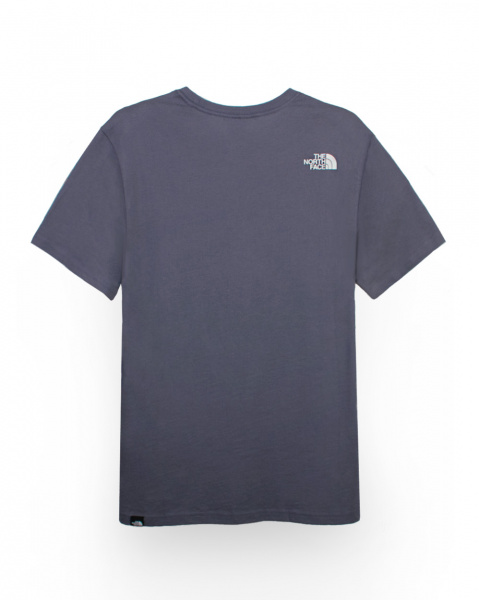Футболка The North Face Reflective Front Box (Short-Sleeve Grey Blue L)