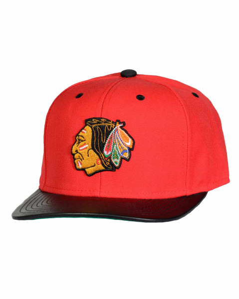 Головной убор EU076 COLT CHICAGO BLACKHAWKS RED MN2-EU076-COLT-CHBL-RED (Chicago Blackhawks Red, OS)