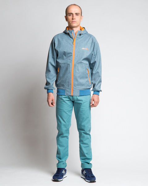 Куртка Iriedaily City Shield 3 Jacket (L серо-оранжевый)